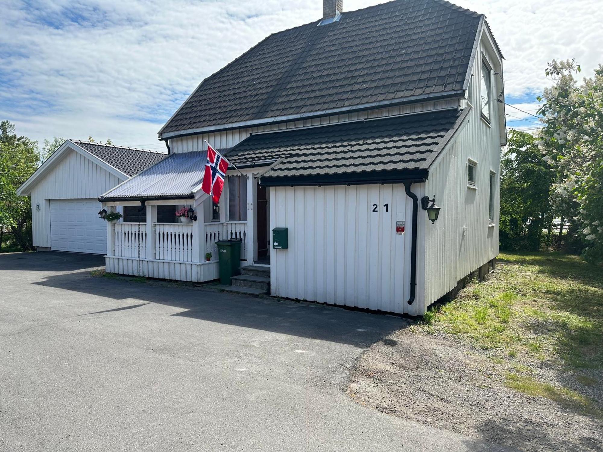 Oslo Guest House Twin & Family Room Kjeller Exterior foto
